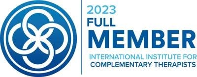 2023 Full Member International Institute for Complementary Therapists badge